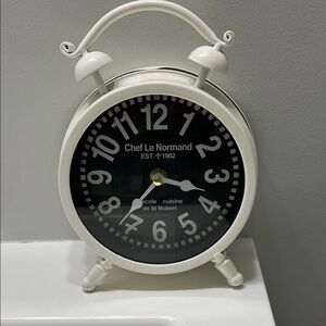 White Vintage Wall Clock